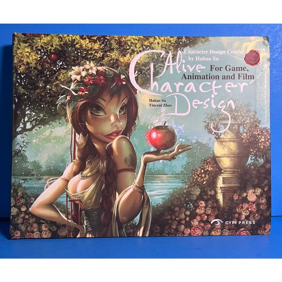 Alive Character Design by Haitao Su Art Book for Game Animation Film CYPI Press - Picture 1 of 8
